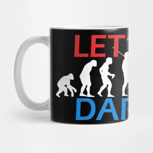 Let's Go Darwin evolution Mug